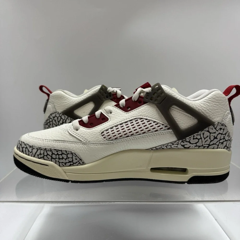 Brand New Air Jordan Spizike Low Sail Varsity Red FQ1759-116 Men's Size 9.5